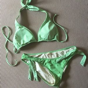 Reversible Green Bikini